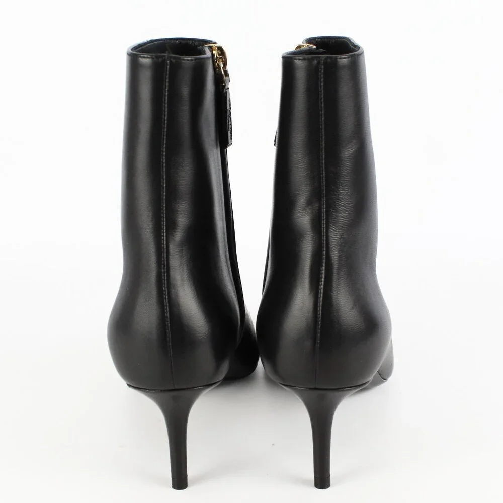 NEW Valentino Rockstud Pointed Ankle Boot – Sleek Kitten Heel w Studded Toe Edge